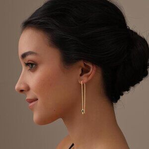 ✨NWOT- 925 Sterling Silver Threader Drop Earrings ✨